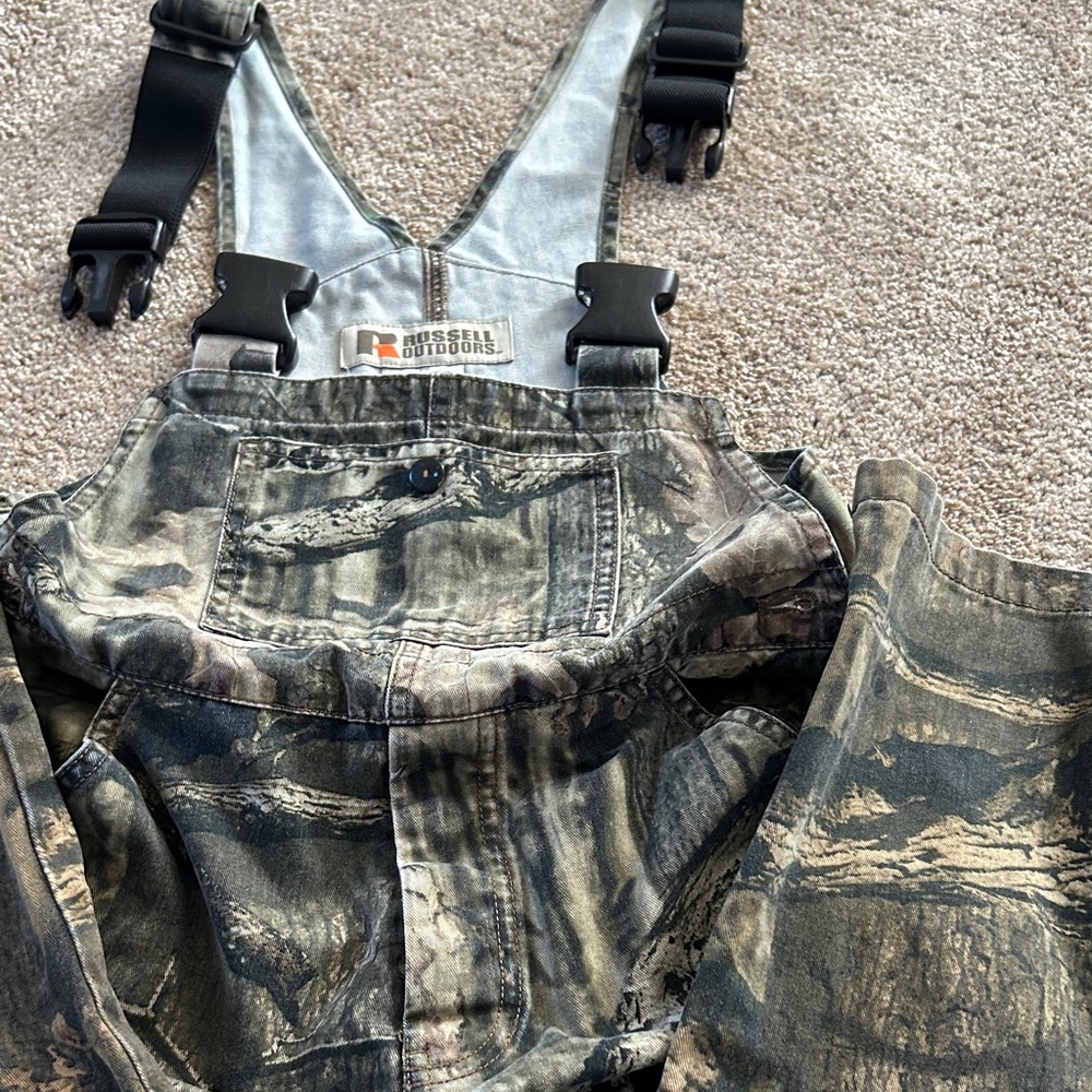 Russel Outdoor Camo overalls